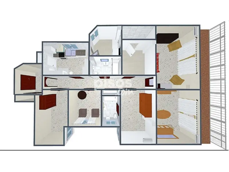 Piso en calle de Pedro Pérez Fernández