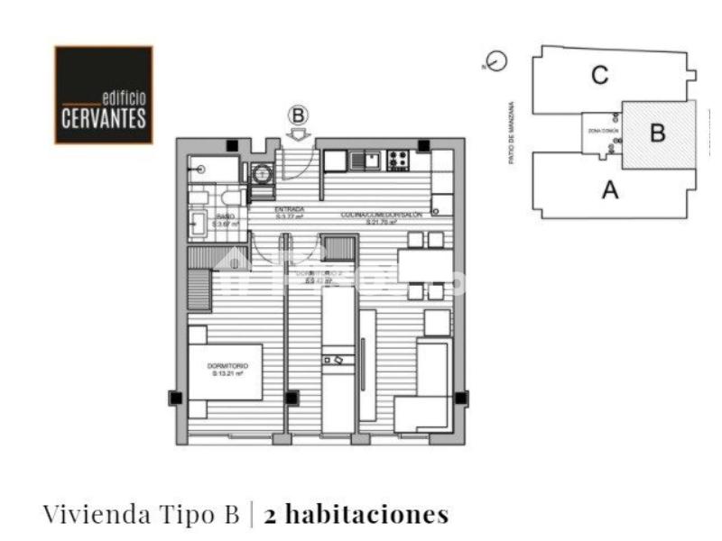Piso en venta en Centro en Centro por 142.000
